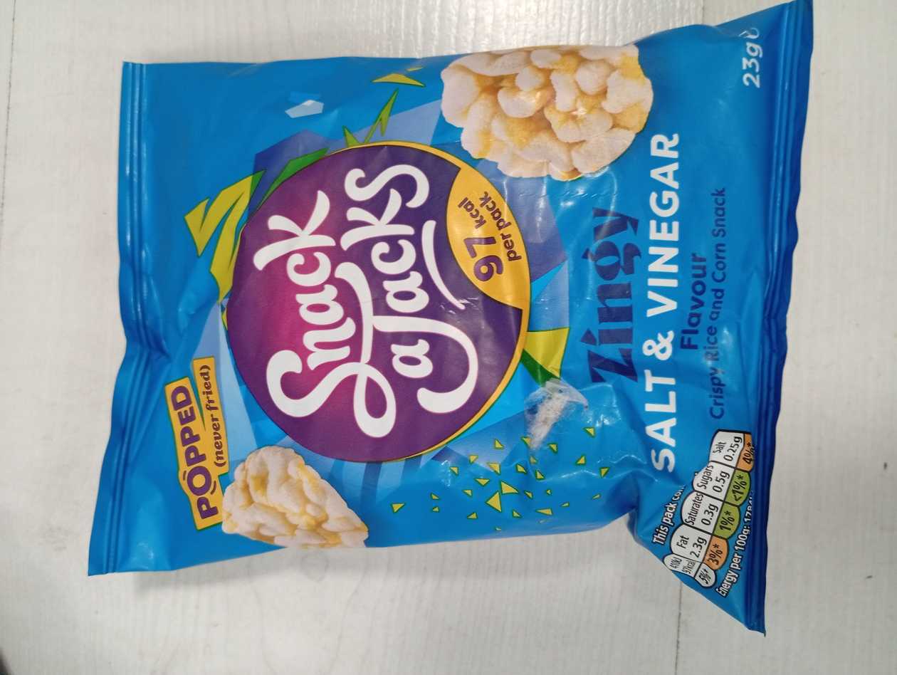 Snack a jacks salt & vinegar 23g