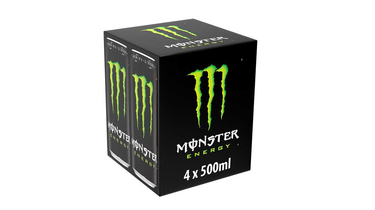 Energy drink Monster Energy 4X500ml
