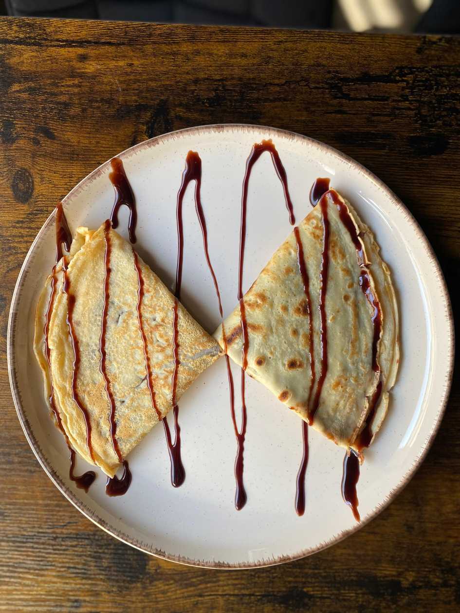Pancakes with Nutella
