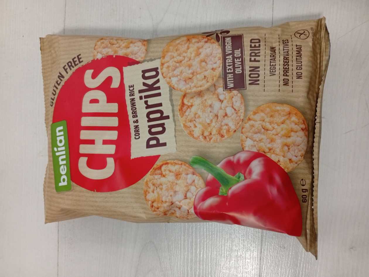 Chips benlian paprika 60g
