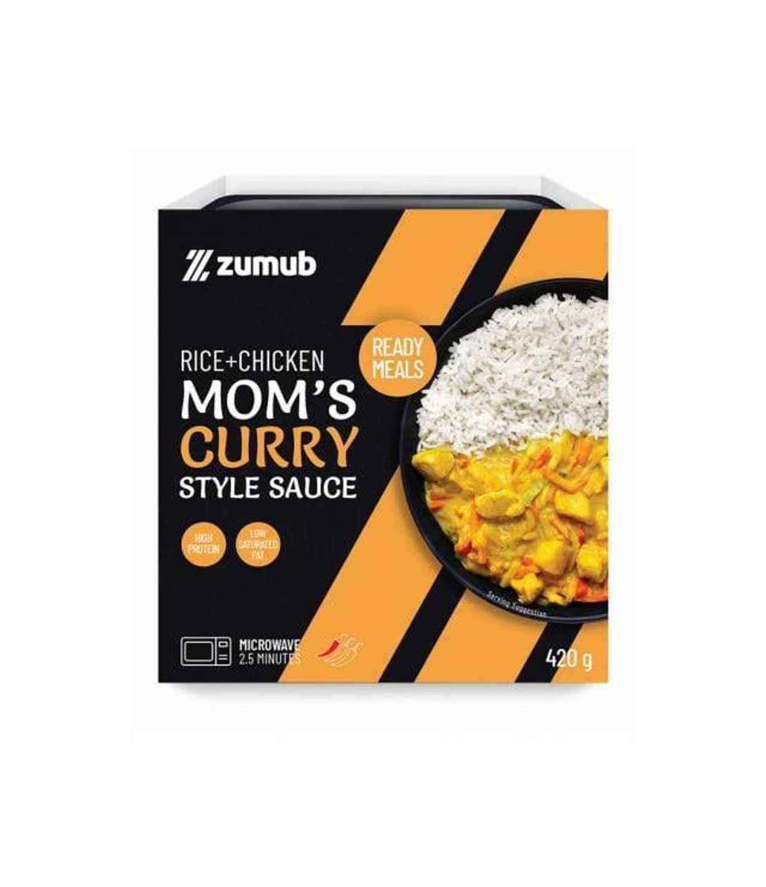 Zumub Ready Meal Frango com Molho de Caril 420 gr