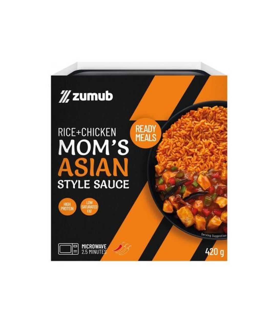 Zumub Ready Meal Frango Estilo Asiatico 420 gr