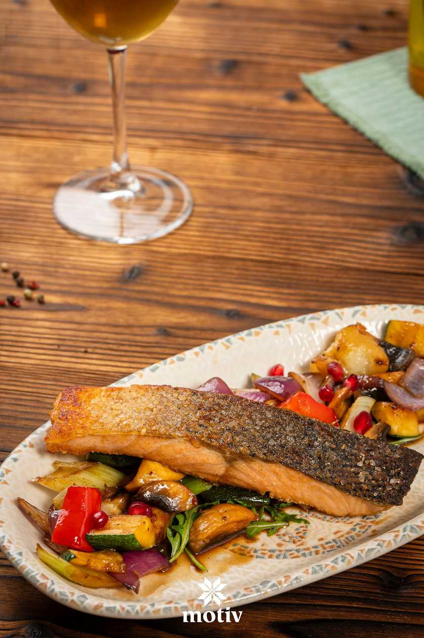 Salmon with Vegetables