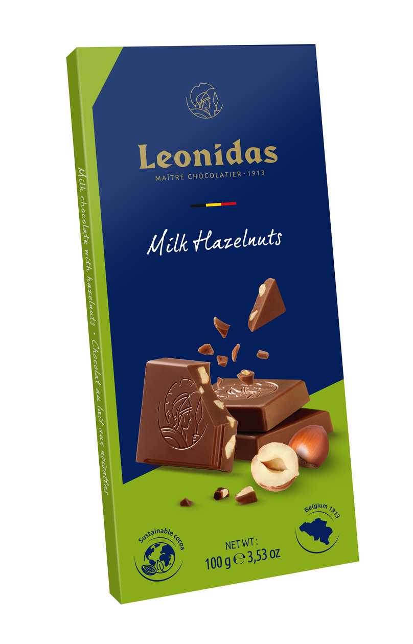 Milk Chocolate Bar with Hazelnuts 100 g