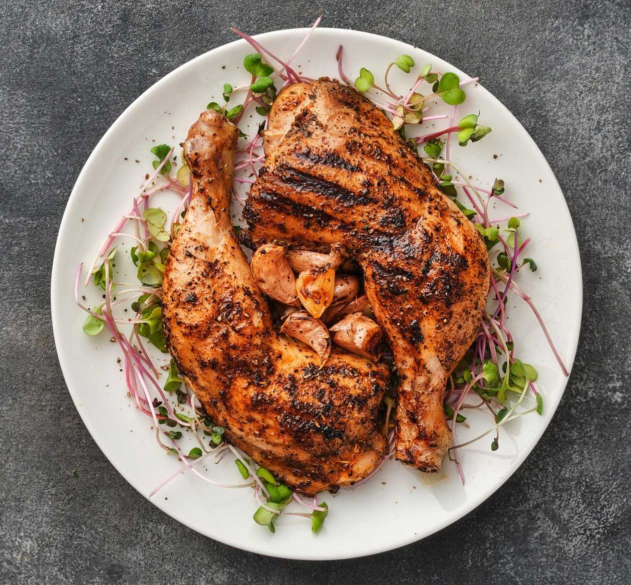 Grilled Chicken Thighs