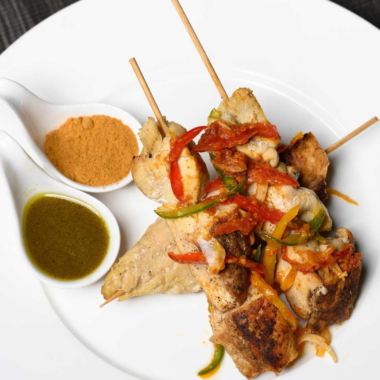 Spicy Chicken Skewers