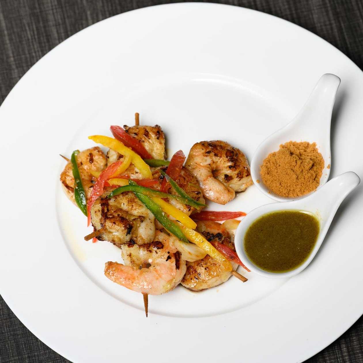 Spicy Shrimp Skewers