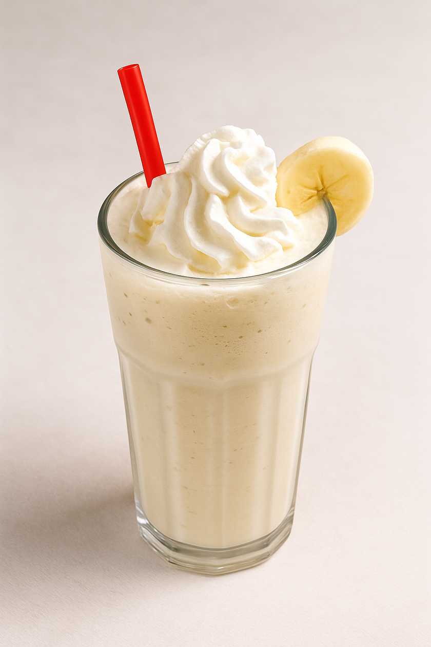 Ice cream cocktail with banana 330 ml