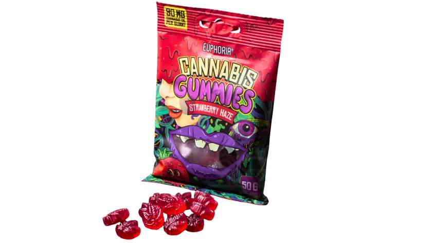 Żelki Euphoria Strawberry Haze Truskawka