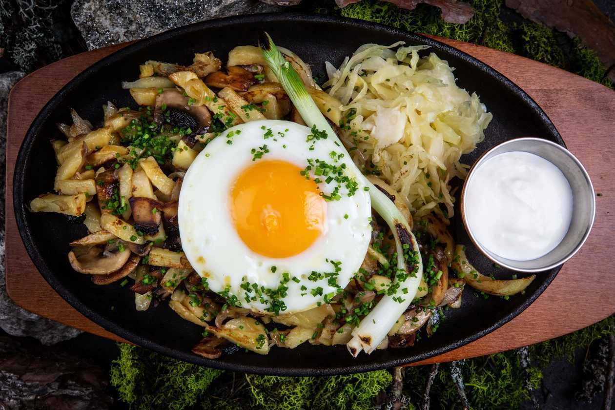 Kodused praekartulid sibulaga ja seentega