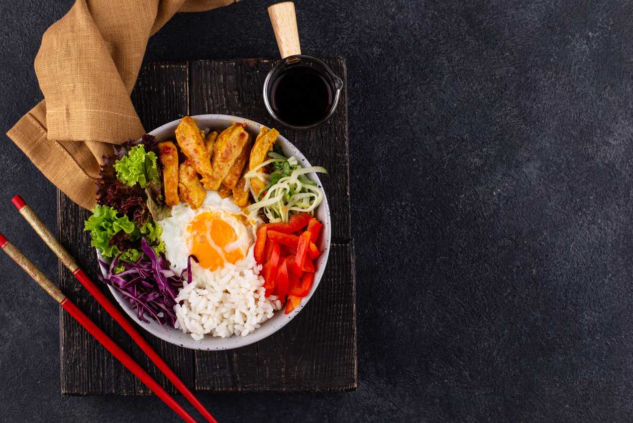 Bibimbap - Korean mixed rice