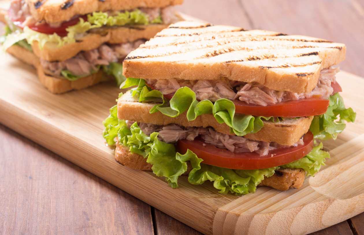 Tuna Club Sandwich