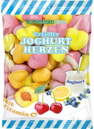 Dr.Munzinger Yogurt Hearts with Vitamin C 200 g