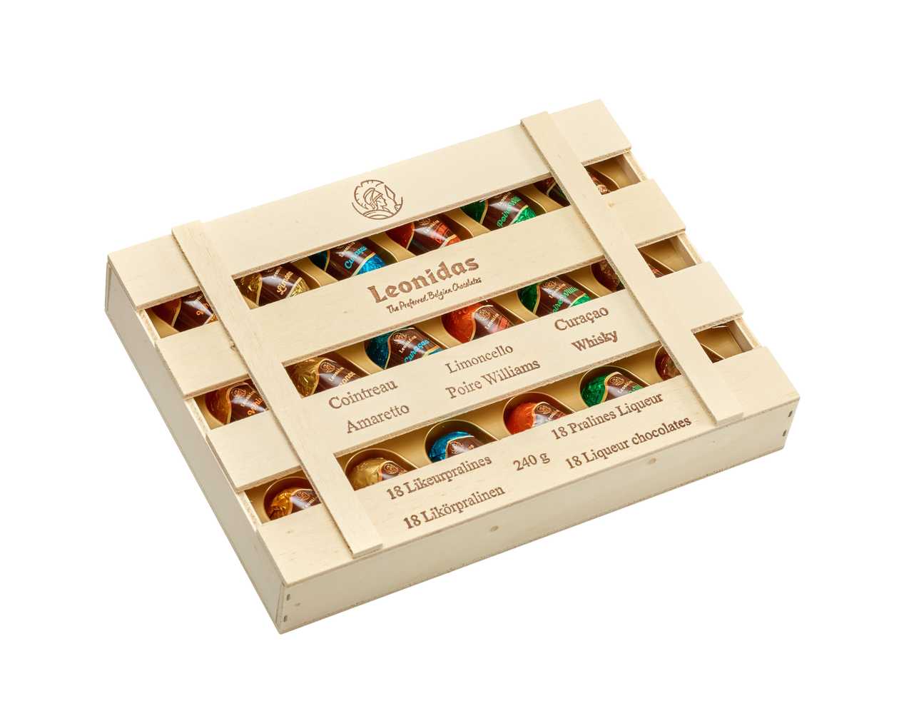 Chocolate Liqueurs Box 240 g