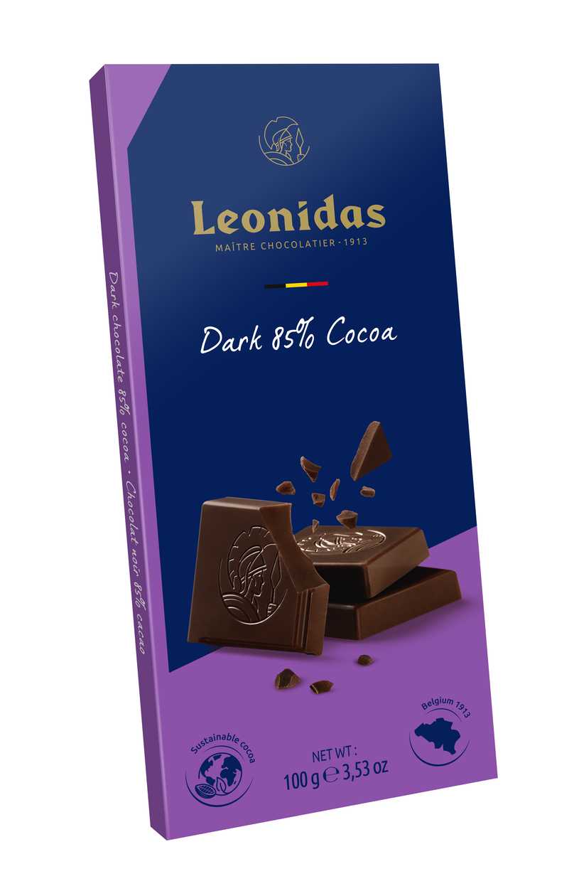Dark Chocolate Bar with 85% Cocoa 100 g