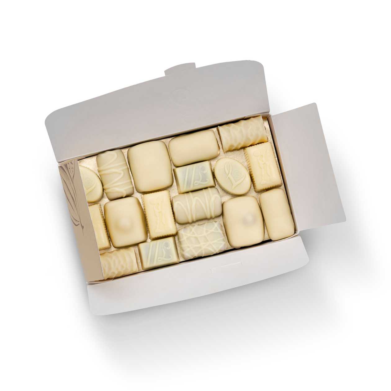 White Chocolate "Ballotin" Box