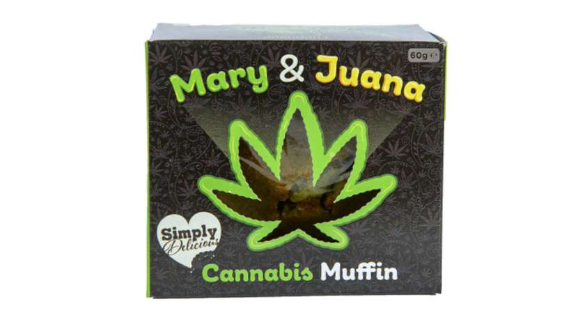 PROMOCJA Muffinka Mary & Juana z Cannabis z Mąką Konopną i Smakiem Konopi