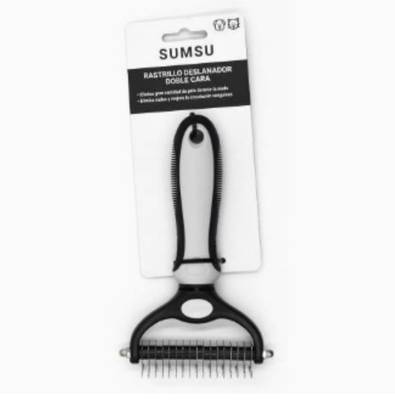Sumsu Double-Sided Brush for Knot Removal in Long Fur