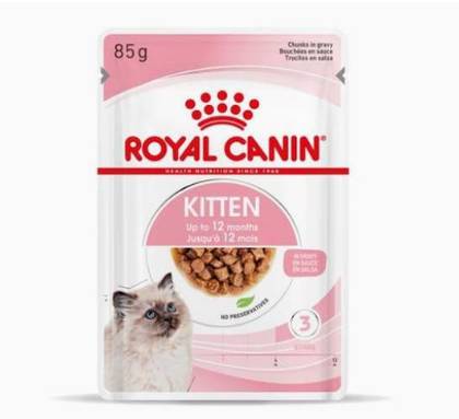 Royal Canin Kitten Pouch with Gravy