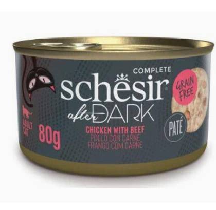 Schesir After Dark Can of Chicken and Beef Pâté