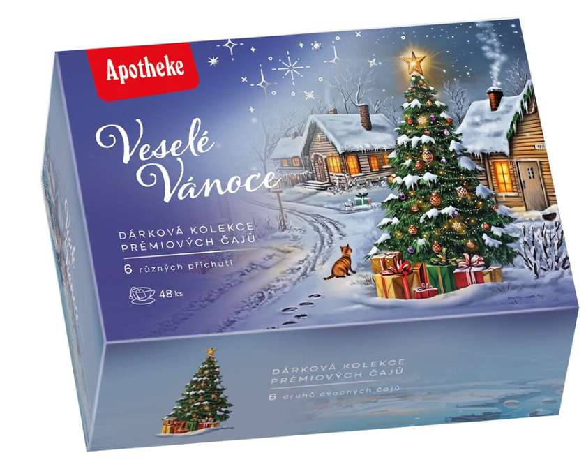 Apotheke Gift Collection Teas Merry Christmas 48 bags