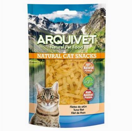 Arquivet Natural Cat Snack Tuna Fillets