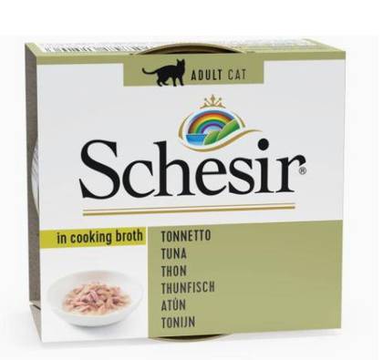 Schesir Can of Natural Tuna in Cooking Broth