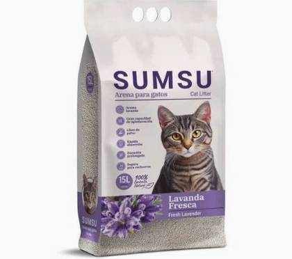 SUMSU Clumping Lavender Litter