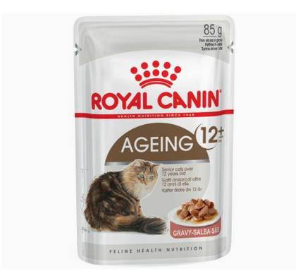Royal Canin Ageing 12+ Pouch Chunks in Gravy