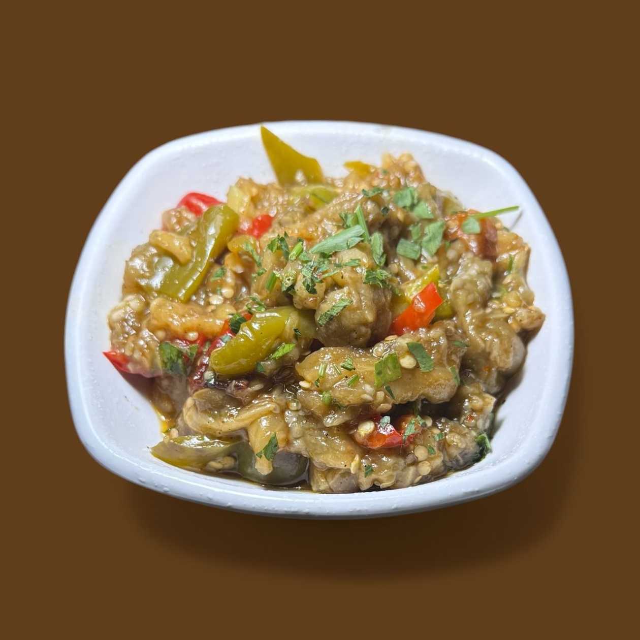 Roasted Aubergine Meze