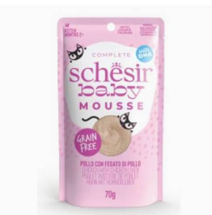 Schesir Baby Complete Pouch of Chicken and Liver Mousse