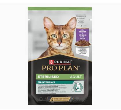 Pro Plan Sterilised Adult Maintenance Pouch of Duck in Gravy