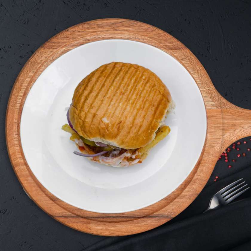 Cheeseburger de Pui