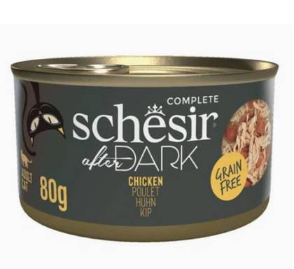 Schesir After Dark Can of Chicken Chunks in Gravy