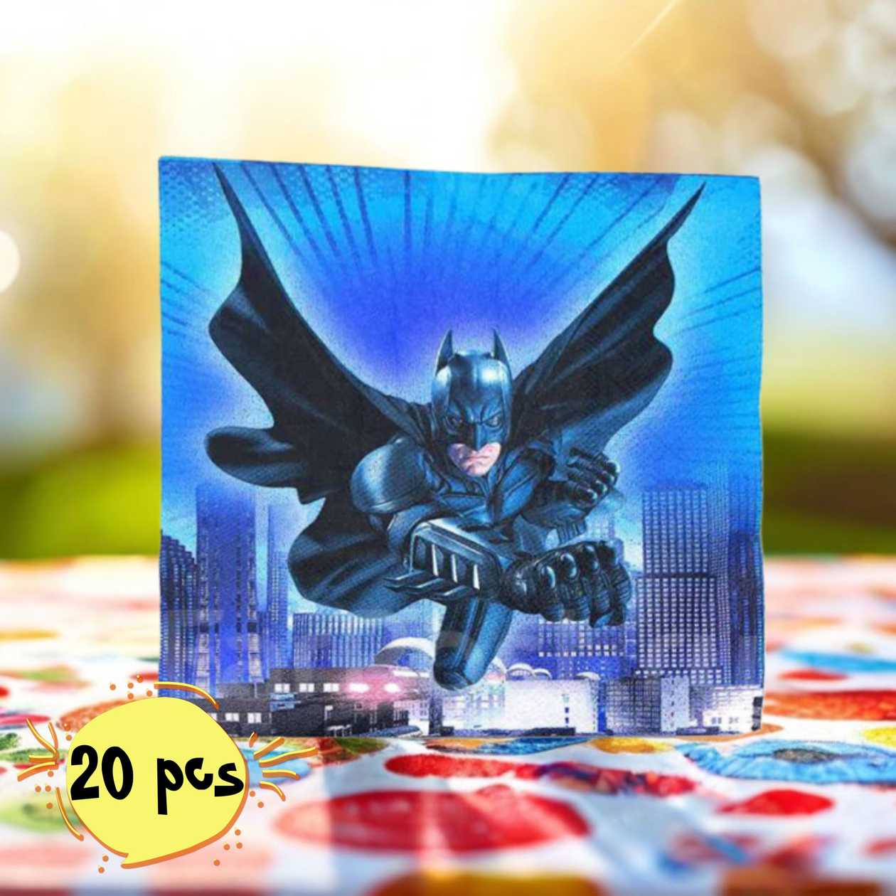 Paper napkins (20pcs), Batman