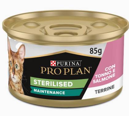 Pro Plan Sterilised Adult Maintenance Can of Tuna and Salmon Terrine