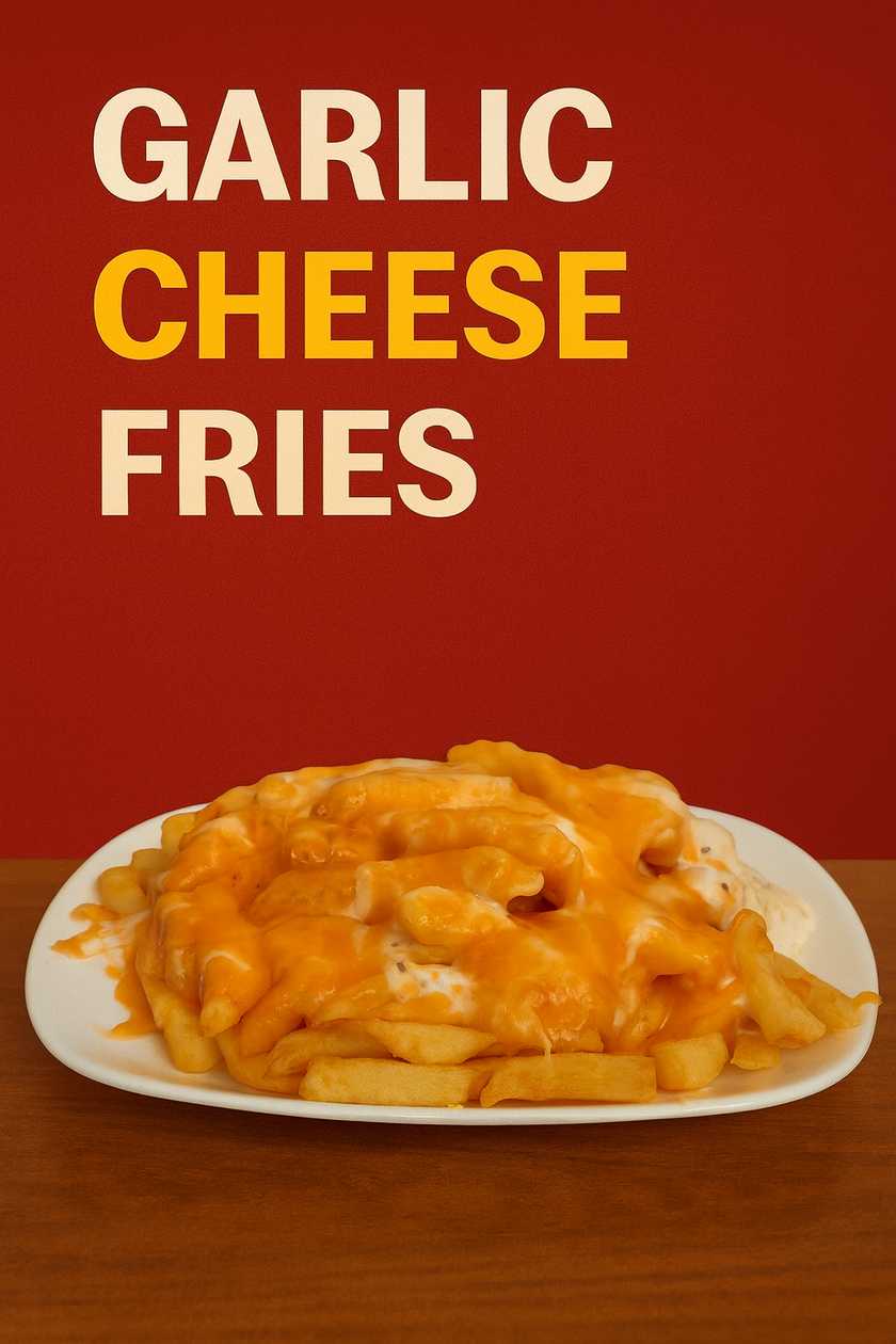 Garlic cheese fries