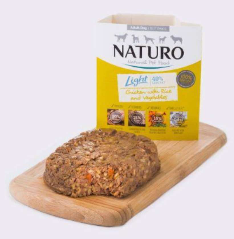 Naturo Adult Dog Light Chicken Terrine with Rice & Vegetables