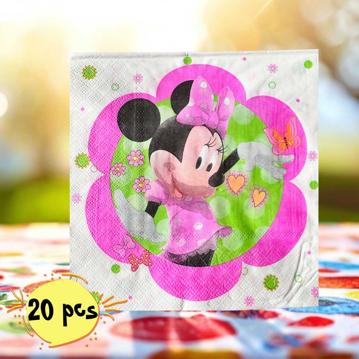 Paper napkins (20pcs), Mini Mouse