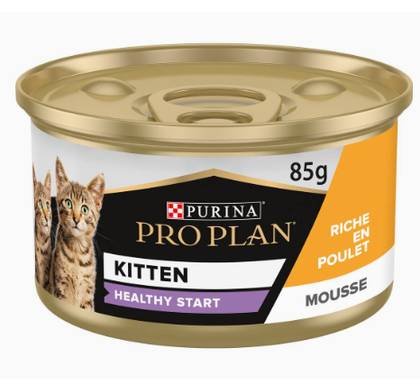 Pro Plan Kitten Healthy Start Can of Mousse Rich in Chicken
