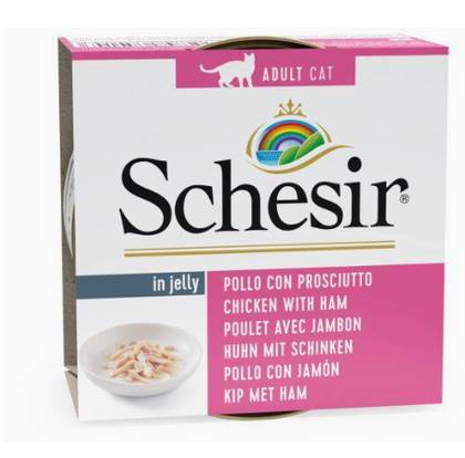 Schesir Can of Chicken and Ham in Jelly