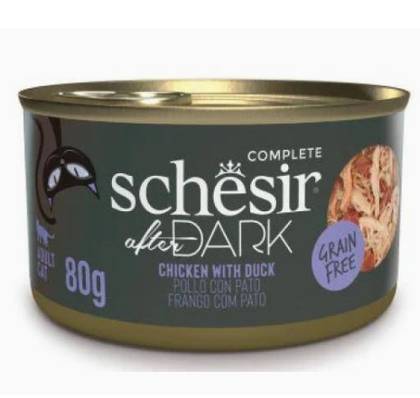 Schesir After Dark Can of Chicken and Duck Pâté