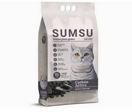 SUMSU Active Charcoal Clumping Litter