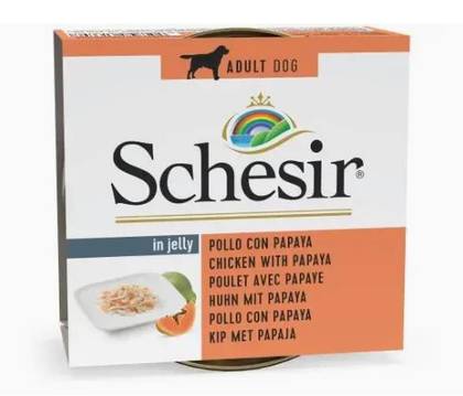 Schesir Can of Chicken with Papaya in Jelly