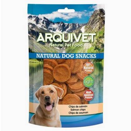 Arquivet Natural Salmon Chips 100g