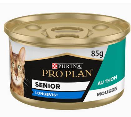 Pro Plan Longevis Senior Adult 7+ Mousse Rich in Tuna