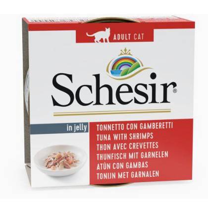 Schesir Can of Tuna with Shrimp in Jelly