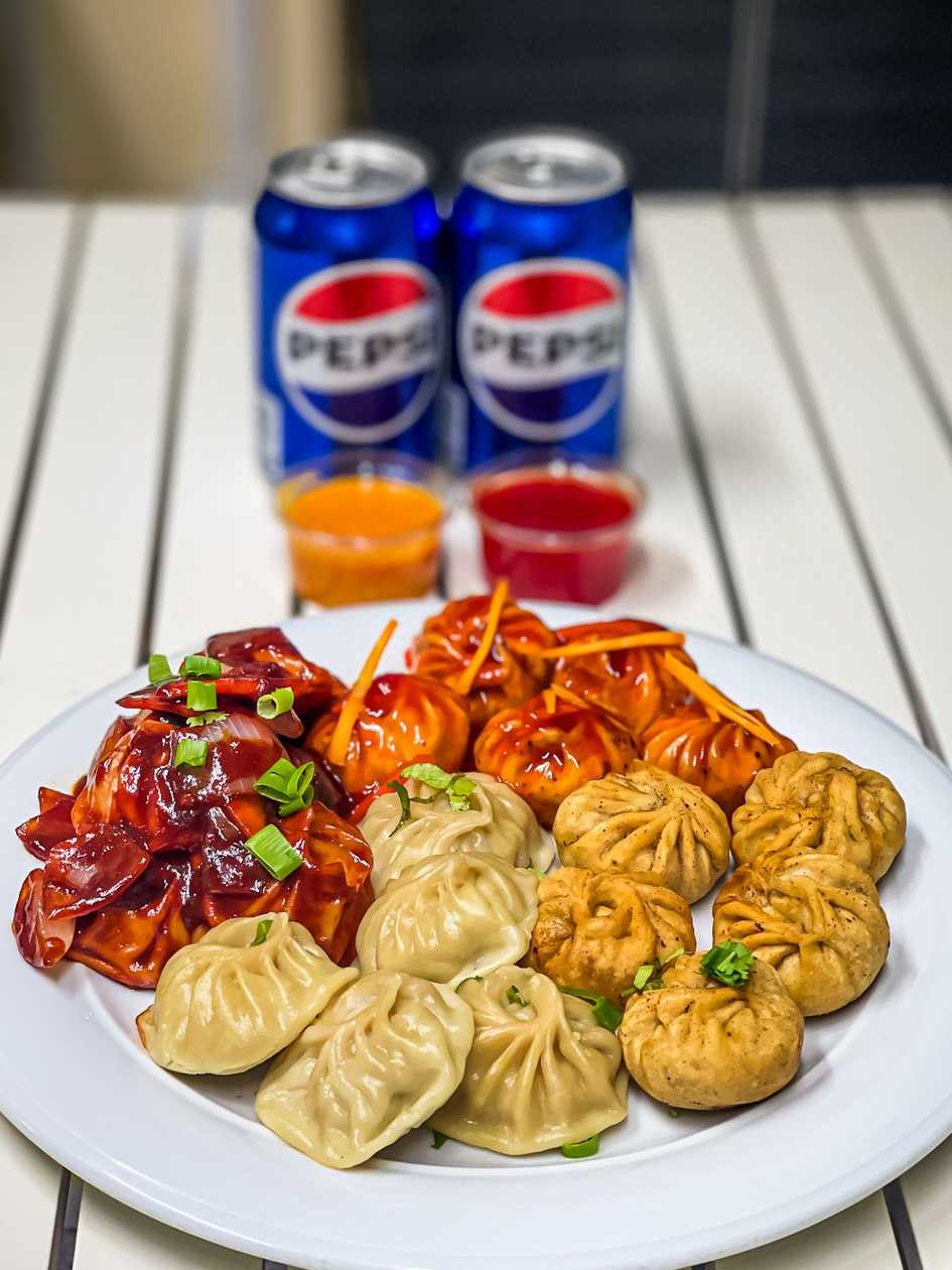 chef special combo-20tk chicken dumpling+2tk 330ml pepsi