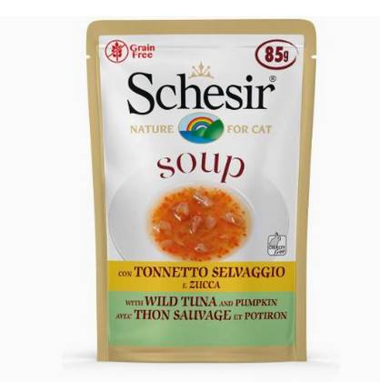 Schesir Pouch of Wild Tuna and Pumpkin Soup