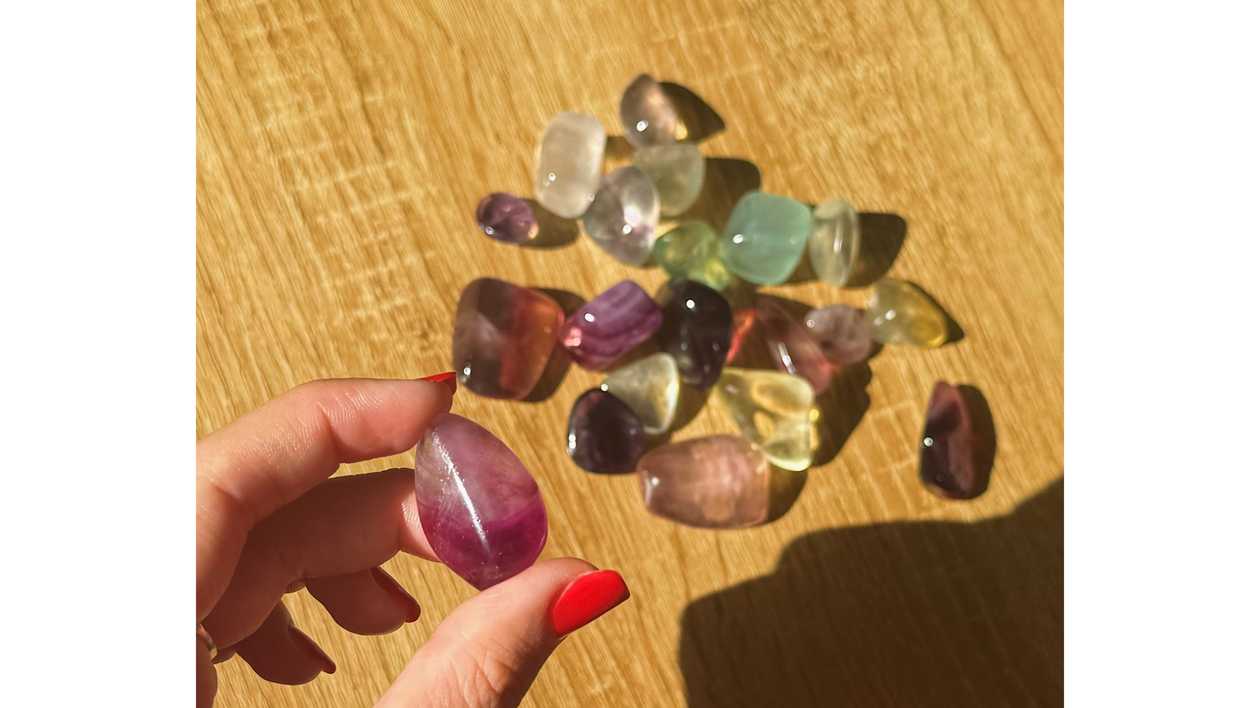 Fluorite Tumble ~ Keeper of Light & Clarity ✨